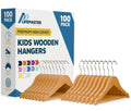 Wooden Kids Hangers – Natural, Pack of 100