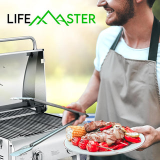 LifeMaster Tabletop Propane Grill - 2 Burners