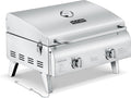 Tabletop Propane Grill – 2 Burners, Foldable