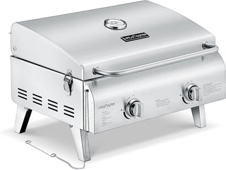 LifeMaster Tabletop Propane Grill - 2 Burners