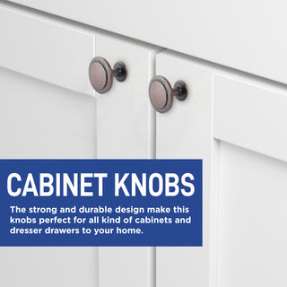 LifeMaster Modern Bronze Cabinet Knobs