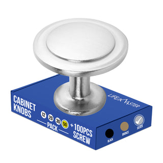 LifeMaster Brushed Nickel Cabinet Knobs