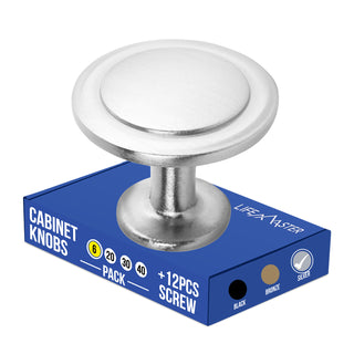 LifeMaster Brushed Nickel Cabinet Knobs