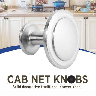 LifeMaster Brushed Nickel Cabinet Knobs